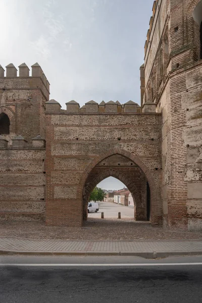 Gateway Ancient Town Madrigal Las Altas Torres Avila Spain — Fotografia de Stock