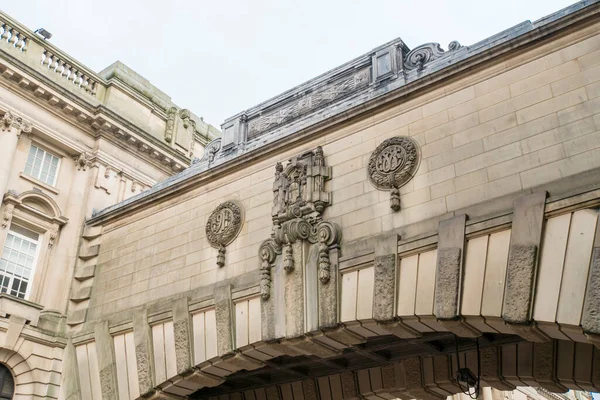 Ornate Facade Museum Art Gallery City Birmingham — Stock Photo, Image