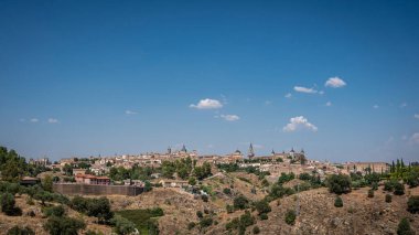Toledo şehrinin manzarası, İspanya