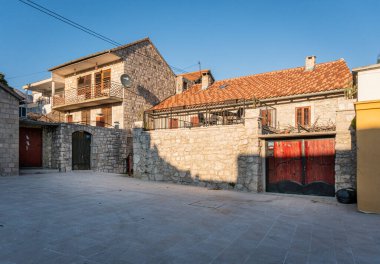 Bosna-Hersek 'in eski Trebinje kentindeki antik binalar