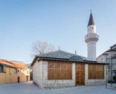 Bosna-Hersek 'in Trebinje kentindeki Sultan Ahmed camii.