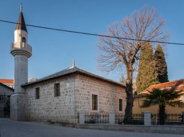Bosna-Hersek 'in Trebinje kentindeki Sultan Ahmed camii.