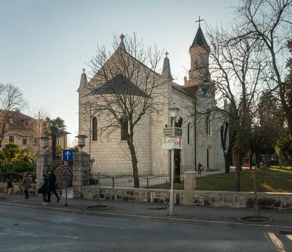 Svatá Proměna Srbská Ortodoxní Katedrála Městě Trebinje Bosna Hercegovina — Stock fotografie