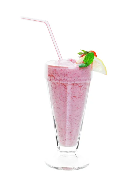 Batido de fresa — Foto de Stock