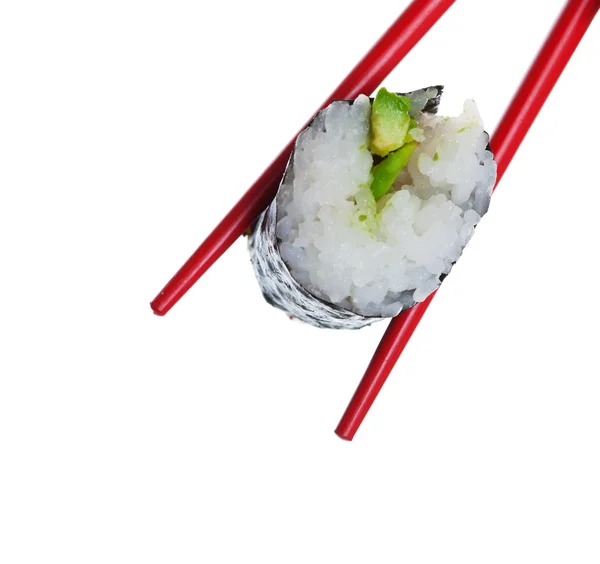 Avokádós Sushi tekercs Stock Kép