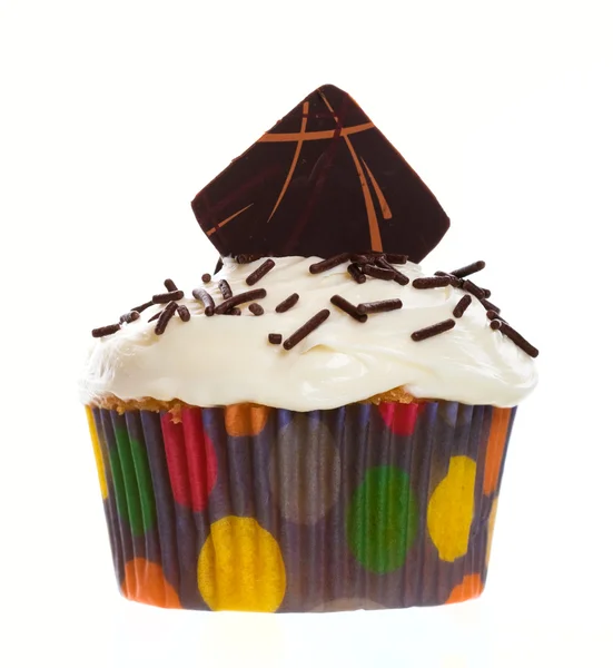 Choklad wafer cupcake — Stockfoto