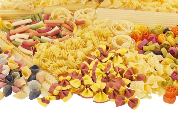 Varietà di pasta — Foto Stock