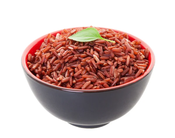 Arroz de carga vermelho — Fotografia de Stock