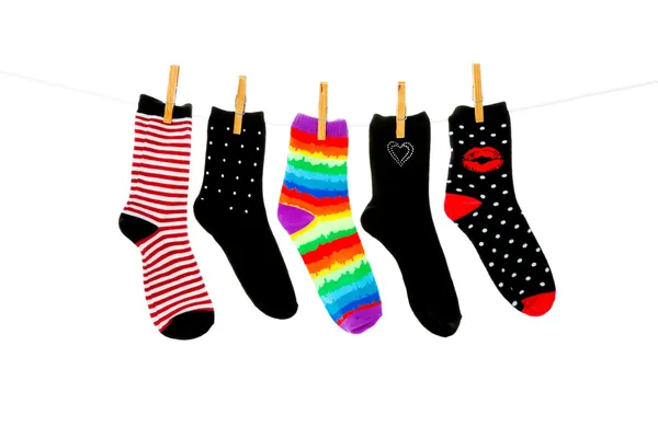 Mehr verwaiste Socken — Stockfoto