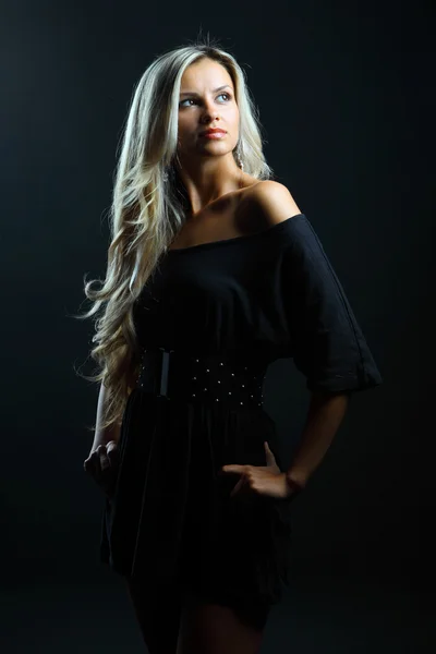 Beautiful girl face - close up portrait — Stock Photo, Image