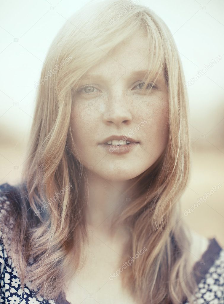 Beautiful girl portrait