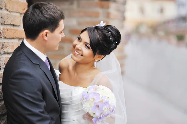 Novia y novio —  Fotos de Stock