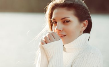 güzel kız yüz - portre