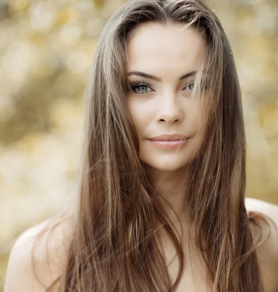 Portrait of a beautiful young woman Stock Image