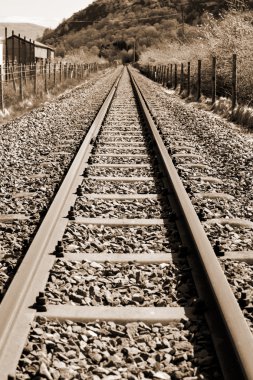 eski demiryolu parça