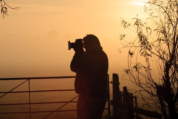 Silhouette — Stockfoto