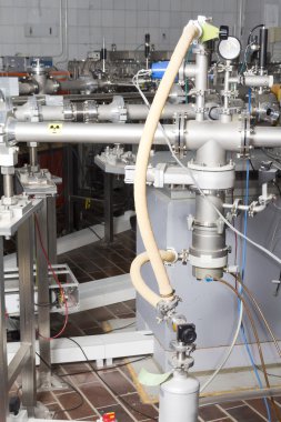 İyon Hızlandırıcı laboratuarı iç