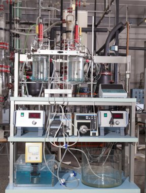 Laboratuar donanımları yakın çekim