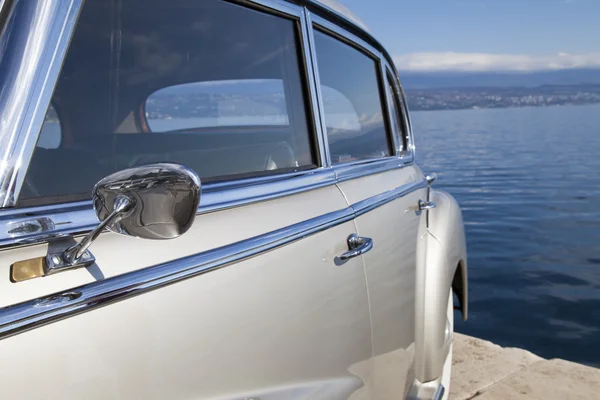 Vintage car side view details — Stock Photo, Image