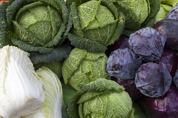 Verduras frescas ecológicas, primer plano —  Fotos de Stock