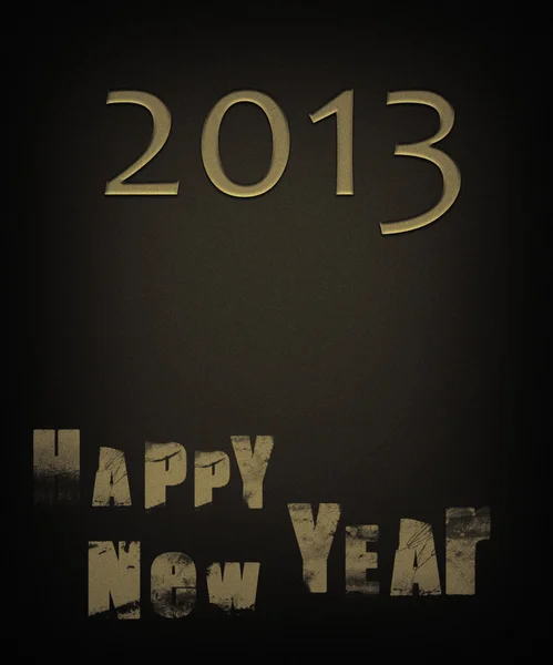 Yeni yıl kartı 2013 — Stok fotoğraf
