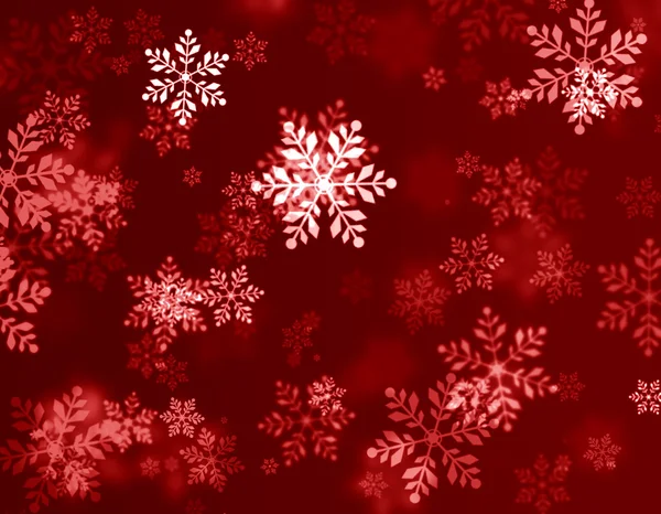 Kerstmis achtergrond rood — Stockfoto