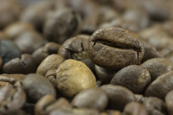 Granos de café macro — Foto de Stock