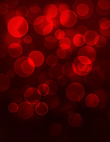 Bokeh vermelho — Fotografia de Stock