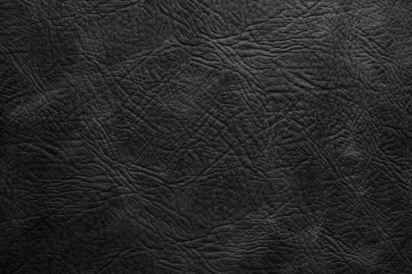 Black leather background — Stock Photo, Image