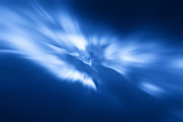 Explosão azul — Fotografia de Stock