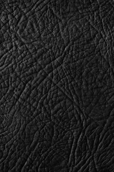 黑色皮革 textture — 图库照片