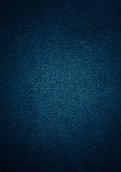 Textura de couro azul — Fotografia de Stock