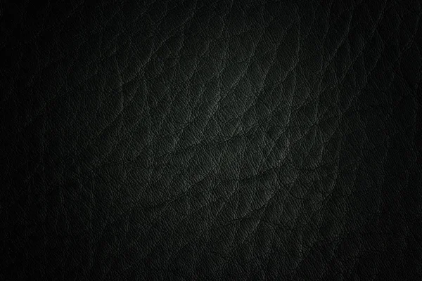 Black leather — Stock Photo, Image