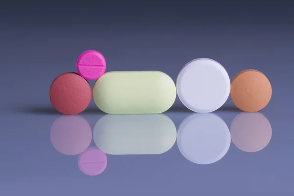 Makro av piller — Stockfoto