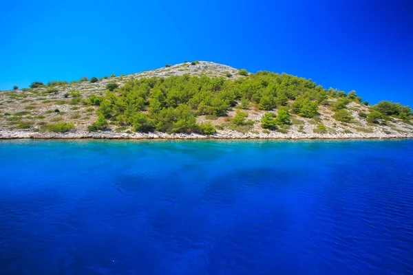 Paysage Parc National Kornati Région Dalmatie Croatie — Photo