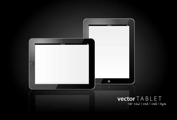 Stílusos vektor tabletta — Stock Vector