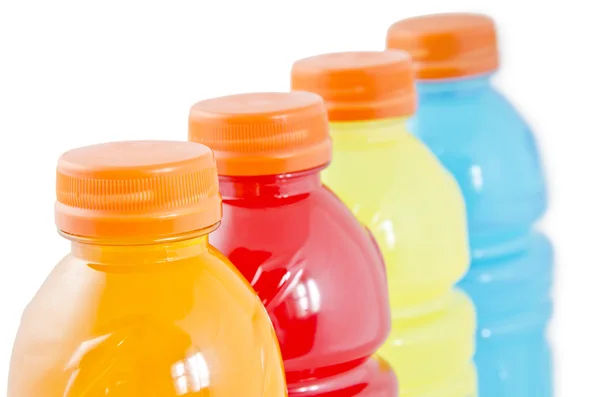 Bottles of juice — Stock Photo, Image