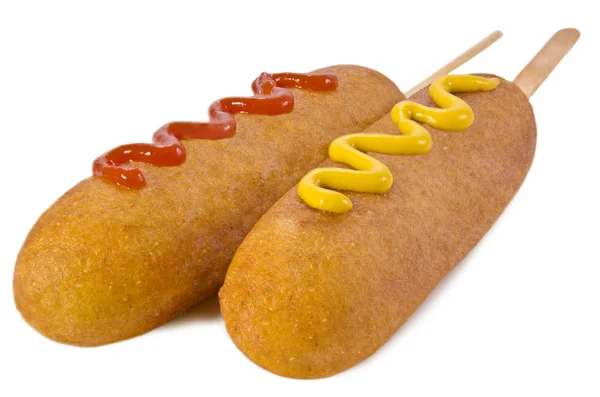 Corn dog — Stockfoto