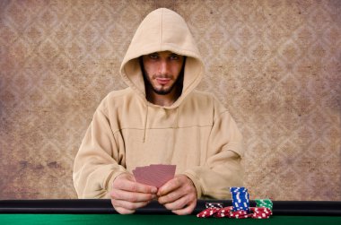 poker oyuncusu