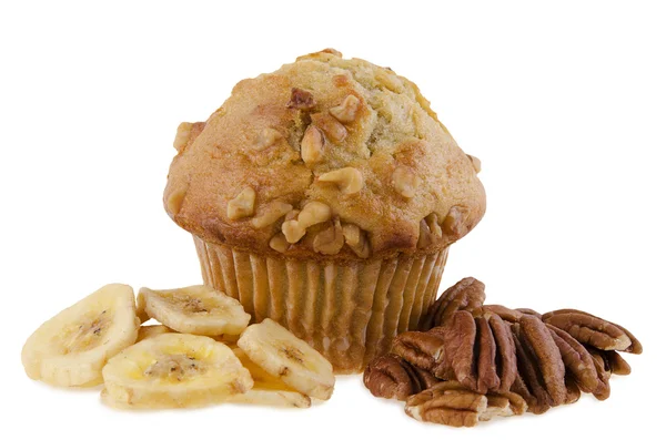 Banaan muffin — Stockfoto