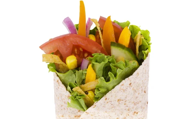 Grönsaker wrap — Stockfoto