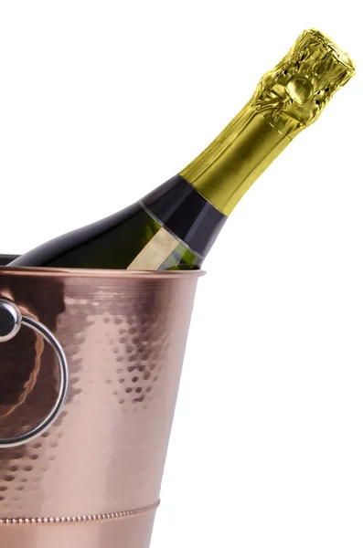 Flasche Champagner — Stockfoto