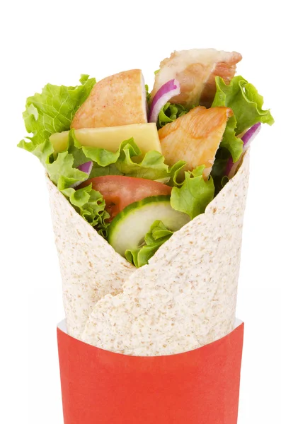 Chicken wrap — Stock Photo, Image