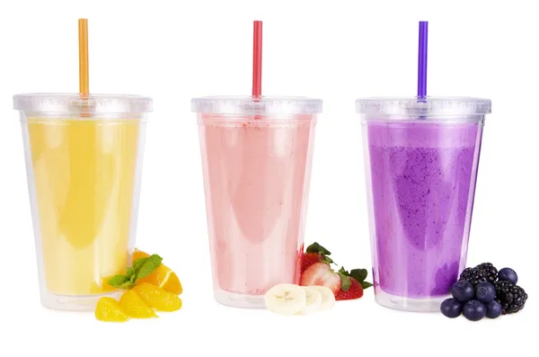 Frukt smoothies — Stockfoto