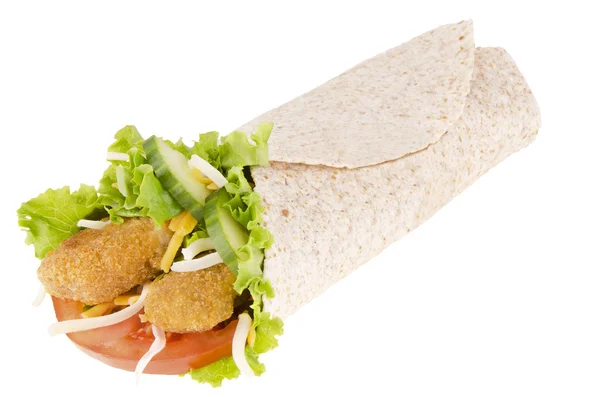 Chicken wrap — Stock Photo, Image