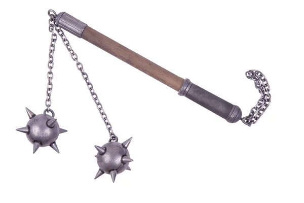 Flail with spiked balls — Stock Photo, Image