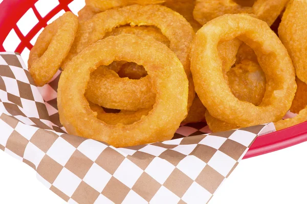 Fried onion rings — Stock Photo, Image