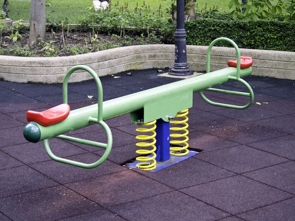 Colorful seesaw — Stock Photo, Image