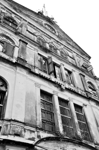 Bangrak Fire Station, Estação de Bombeiros Históricos, Bangkok, Tailândia — Fotografia de Stock