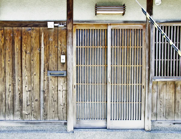 Japonský dům v Kjótu, Japonsko — Stock fotografie